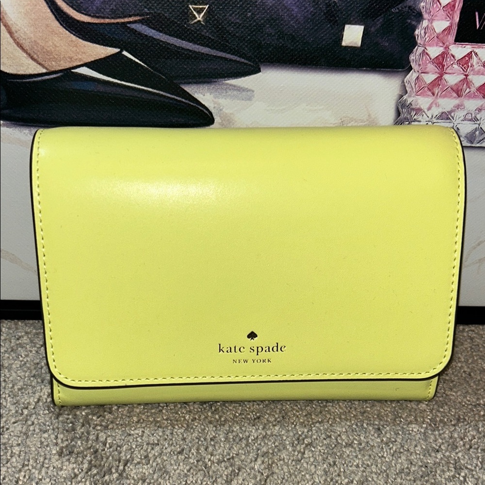 Kate Spade Lemon Yellow Crossbody Bag